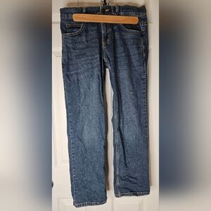 Boys Straight Fit Jeans With Adjustable Waist 12 Husky